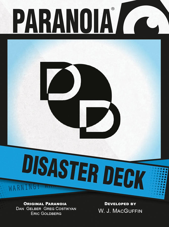 Paranoia: Disaster Deck (ONLINE ORDER ONLY)
