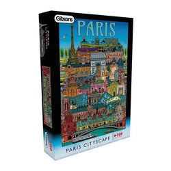 Paris Cityscape 500 Piece Jigsaw Puzzle Gibsons (ONLINE ORDER ONLY)