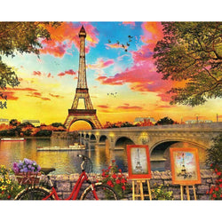 Paris Sunset 1000 Piece Jigsaw Puzzle Springbok (ONLINE ORDER ONLY)