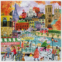 Paris in Autumn 1000 Piece Jigsaw Puzzle eeBoo (ONLINE ORDER ONLY)
