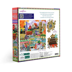 Paris in Autumn 1000 Piece Jigsaw Puzzle eeBoo (ONLINE ORDER ONLY)