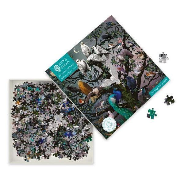 Parliament of Fowls by Anna Stead 1000 Piece Jigsaw Puzzle Flame Tree (ONLINE ORDER ONLY)