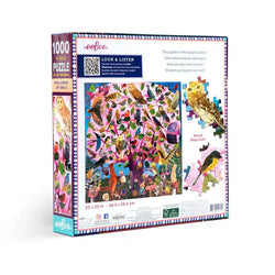 Parliament of Owls 1000 Piece Jigsaw Puzzle eeBoo (ONLINE ORDER ONLY)