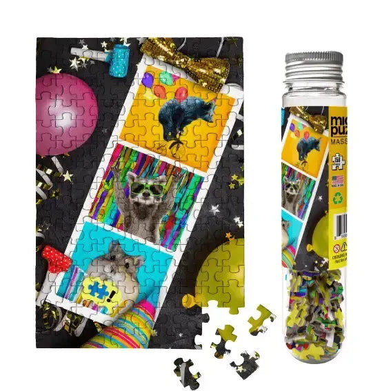 Party Animals 150 Piece Mini Jigsaw Puzzle Micro Puzzles (ONLINE ORDER ONLY)