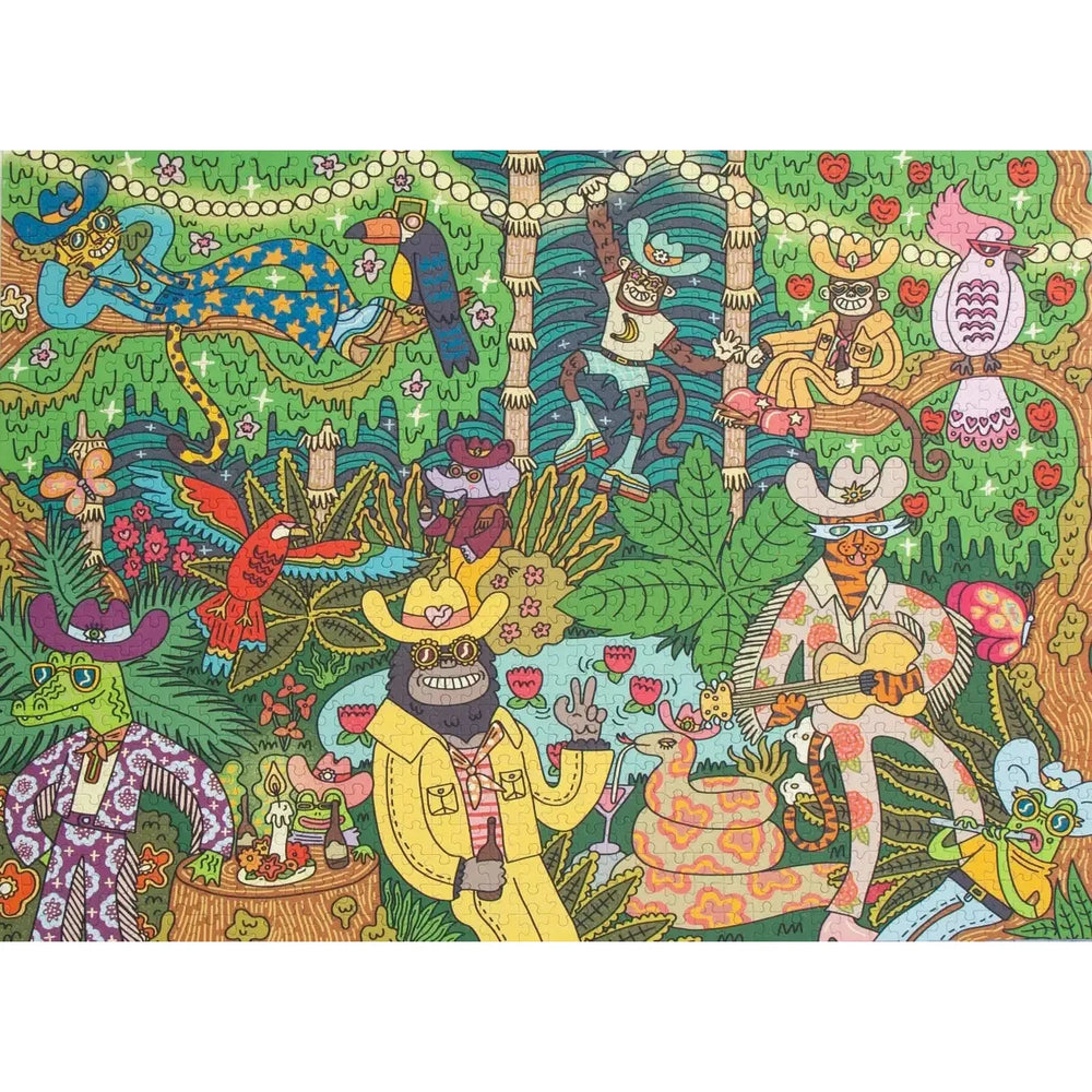 Party Down 1000 Piece Jigsaw Puzzle Birdie (ONLINE ORDER ONLY)