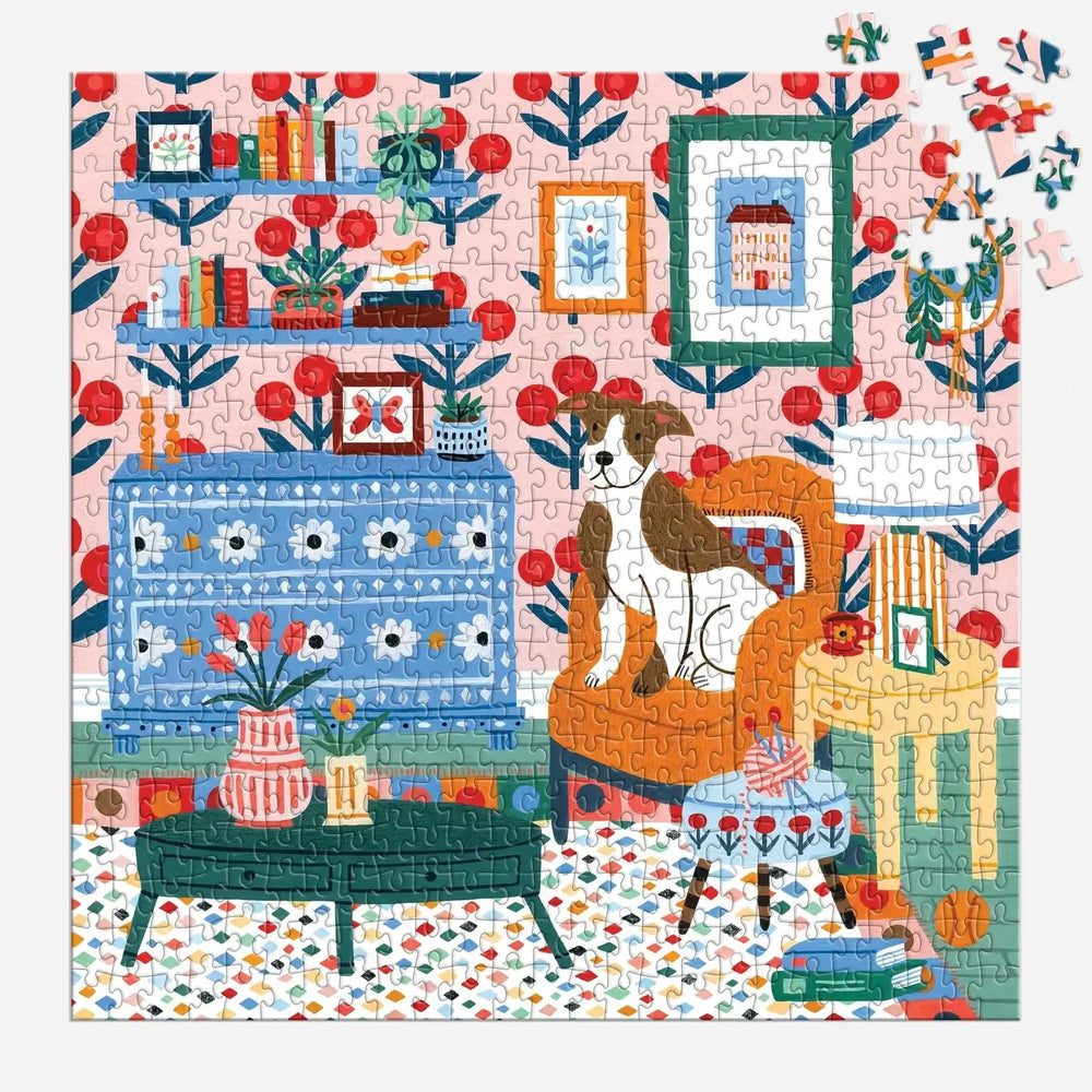 Pattern & Petal 500 Piece Jigsaw Puzzle Galison (ONLINE ORDER ONLY)
