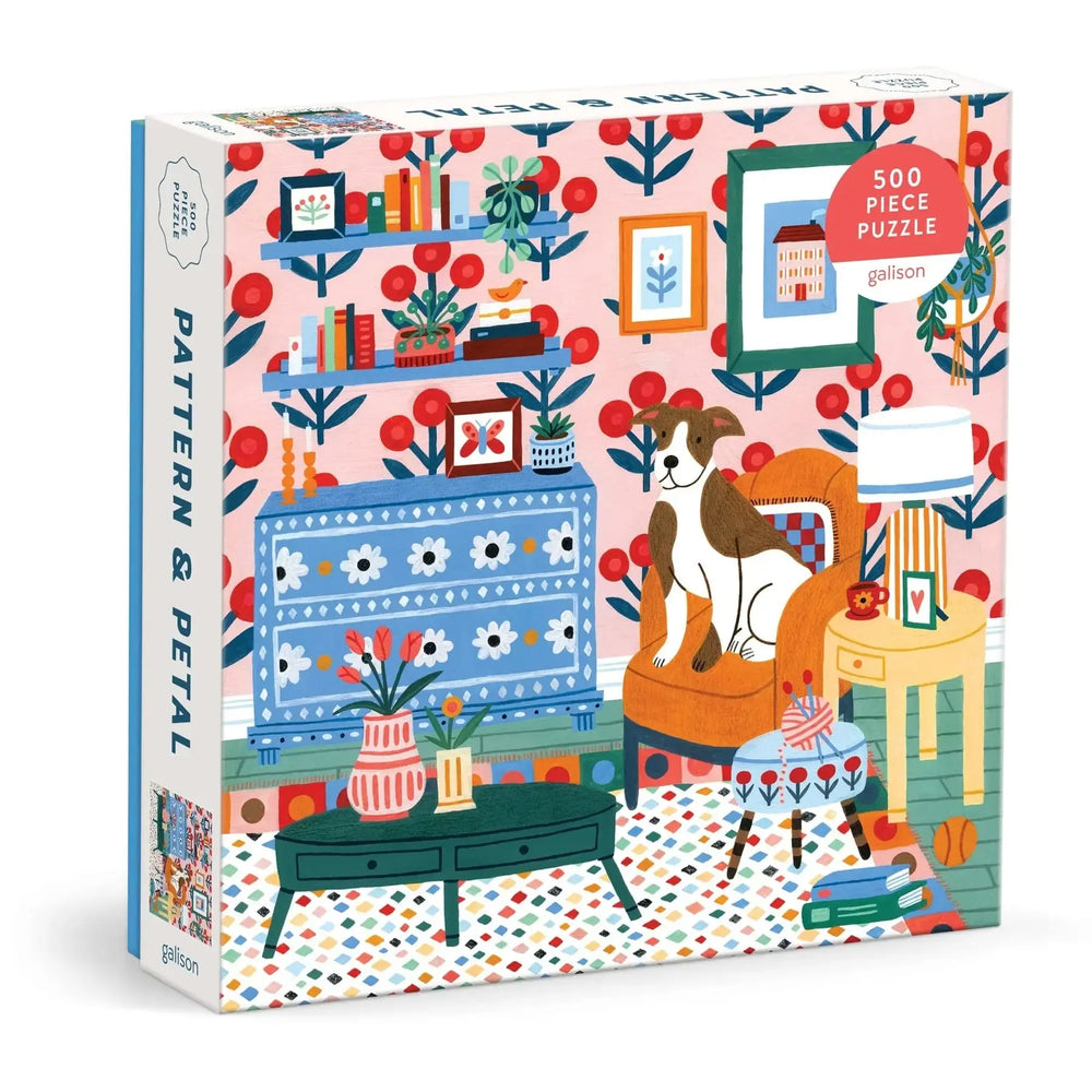 Pattern & Petal 500 Piece Jigsaw Puzzle Galison (ONLINE ORDER ONLY)