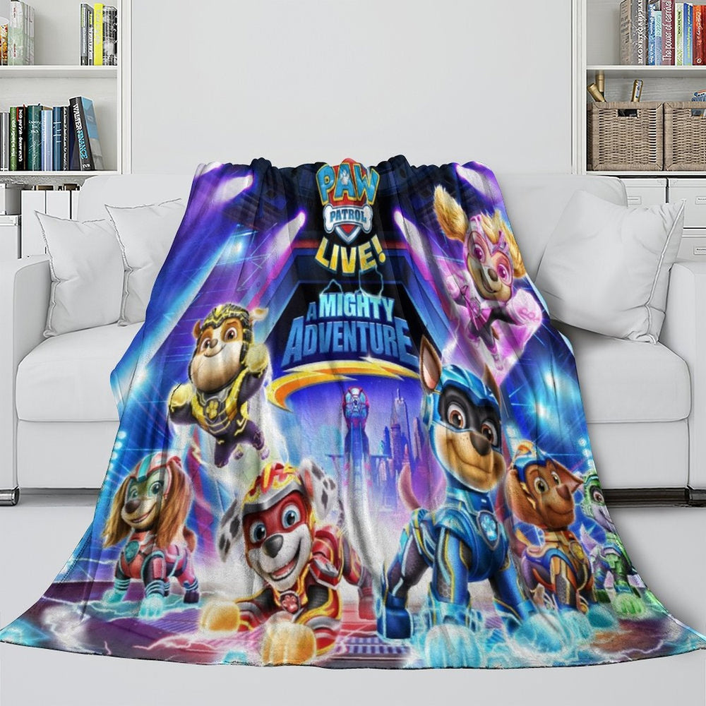 Paw Patrol 2025 Blanket Kids Flannel Throw Room Decoration (ONLINE ORDER ONLY)