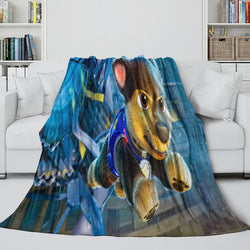 Paw Patrol 2025 Blanket Kids Flannel Throw Room Decoration (ONLINE ORDER ONLY)