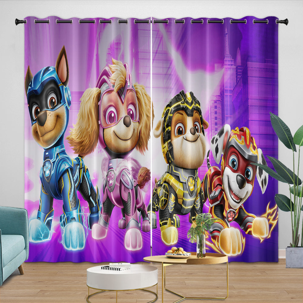 Paw Patrol 2025 Curtains Kids Blackout Window Drapes (ONLINE ORDER ONLY)