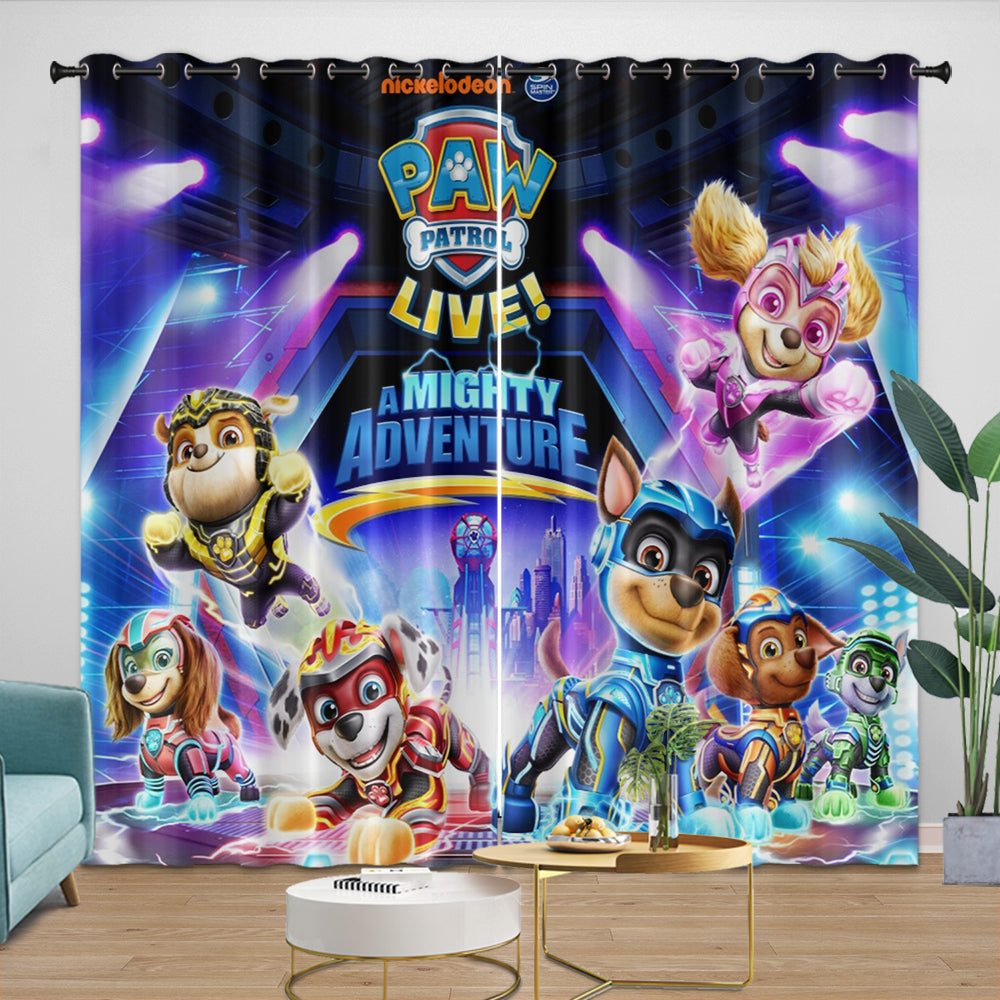 Paw Patrol 2025 Curtains Kids Blackout Window Drapes (ONLINE ORDER ONLY)