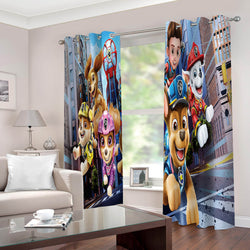 Paw Patrol Curtains Cosplay Blackout Window Drapes for Room Decoration (Online Order Only)