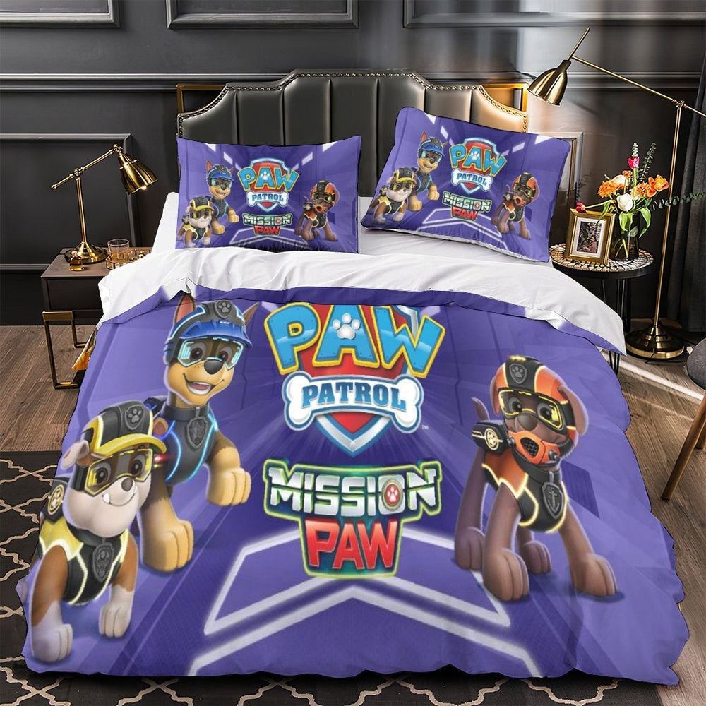 Paw Patrol Mission Paw Duvet Cover Bedding Set Without Filler (ONLINE ORDER ONLY)