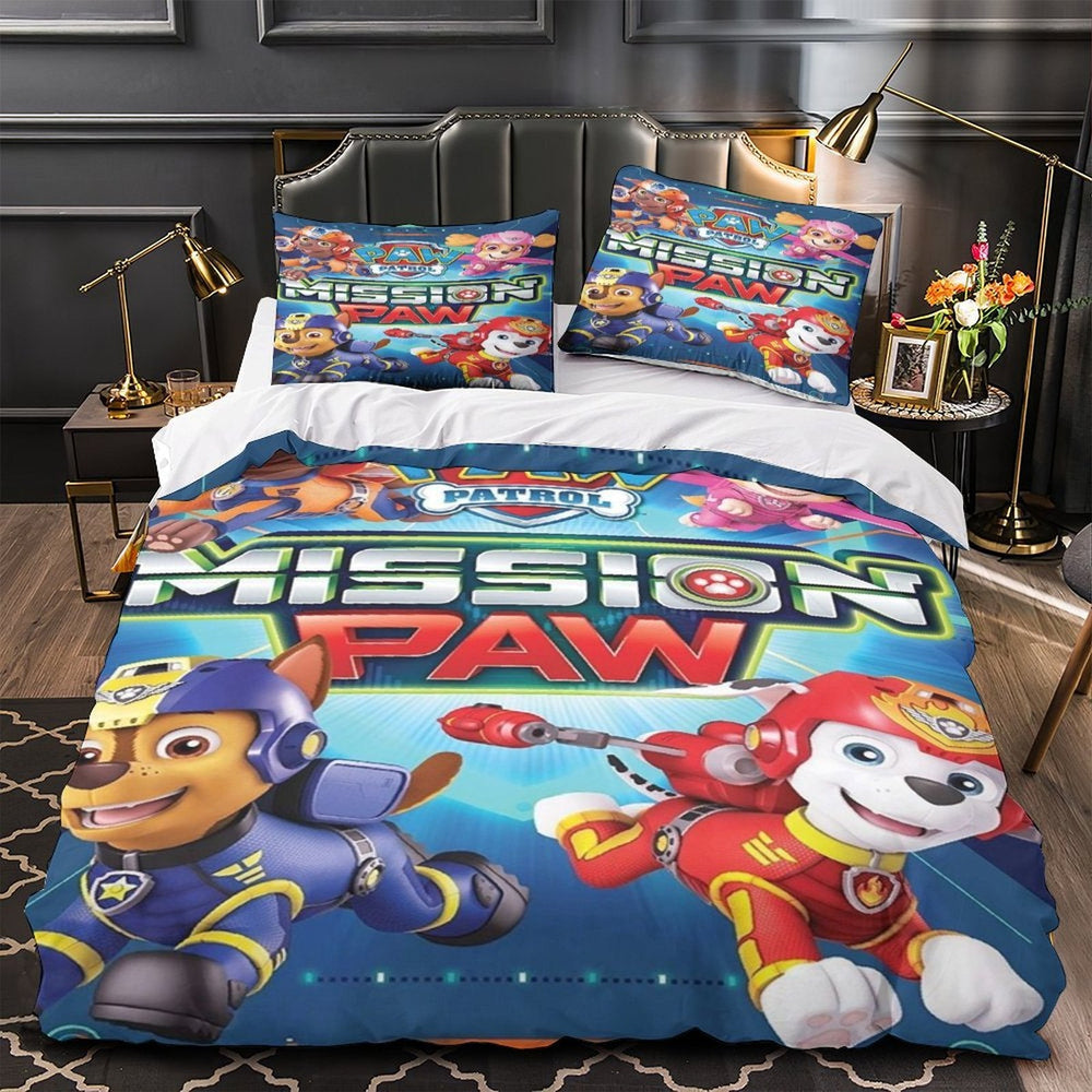 Paw Patrol Mission Paw Duvet Cover Bedding Set Without Filler (ONLINE ORDER ONLY)