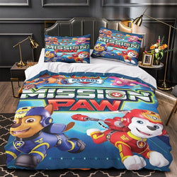Paw Patrol Mission Paw Duvet Cover Bedding Set Without Filler (ONLINE ORDER ONLY)