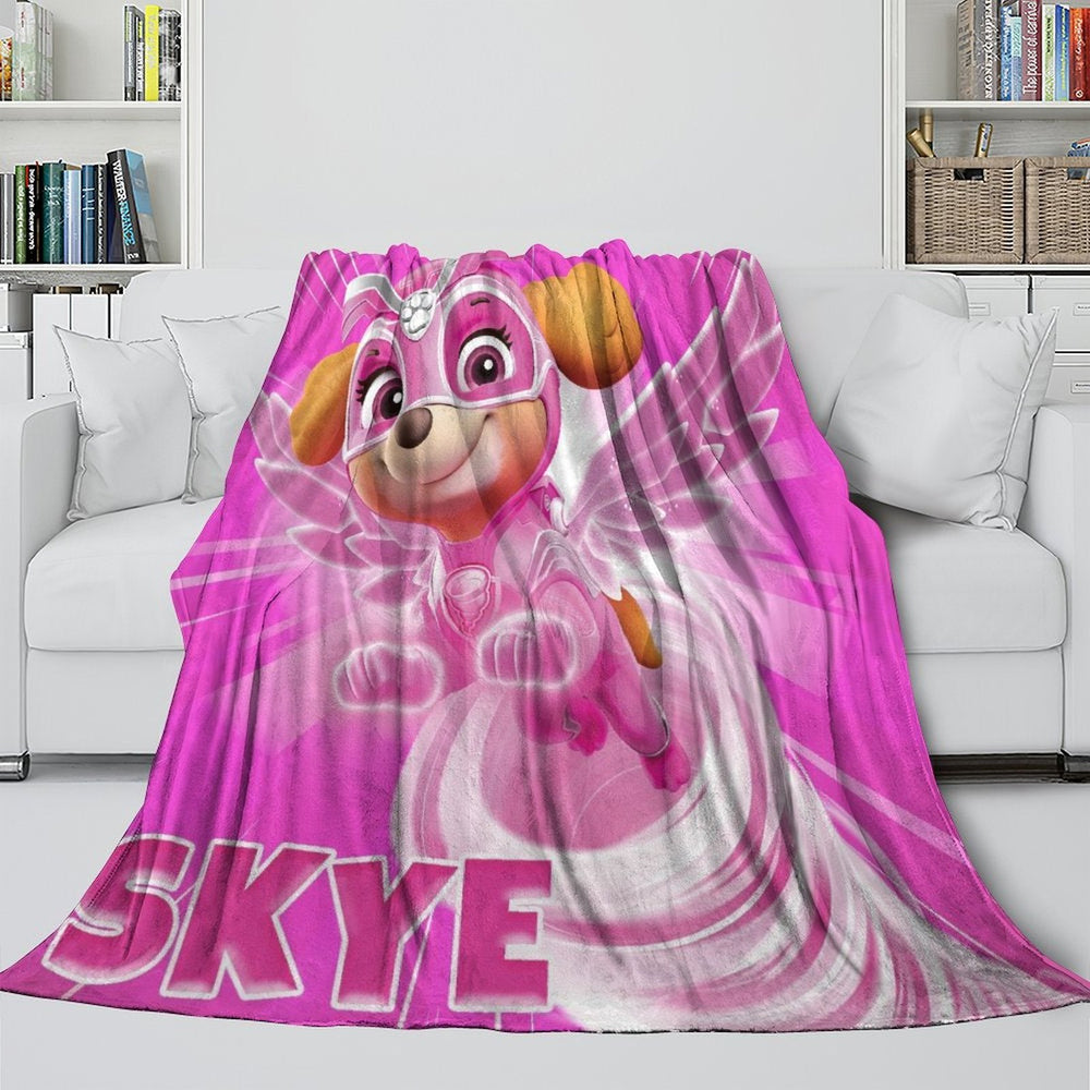 Paw Patrol Skye Blanket Flannel Throw Kids Room Decoration (ONLINE ORDER ONLY)