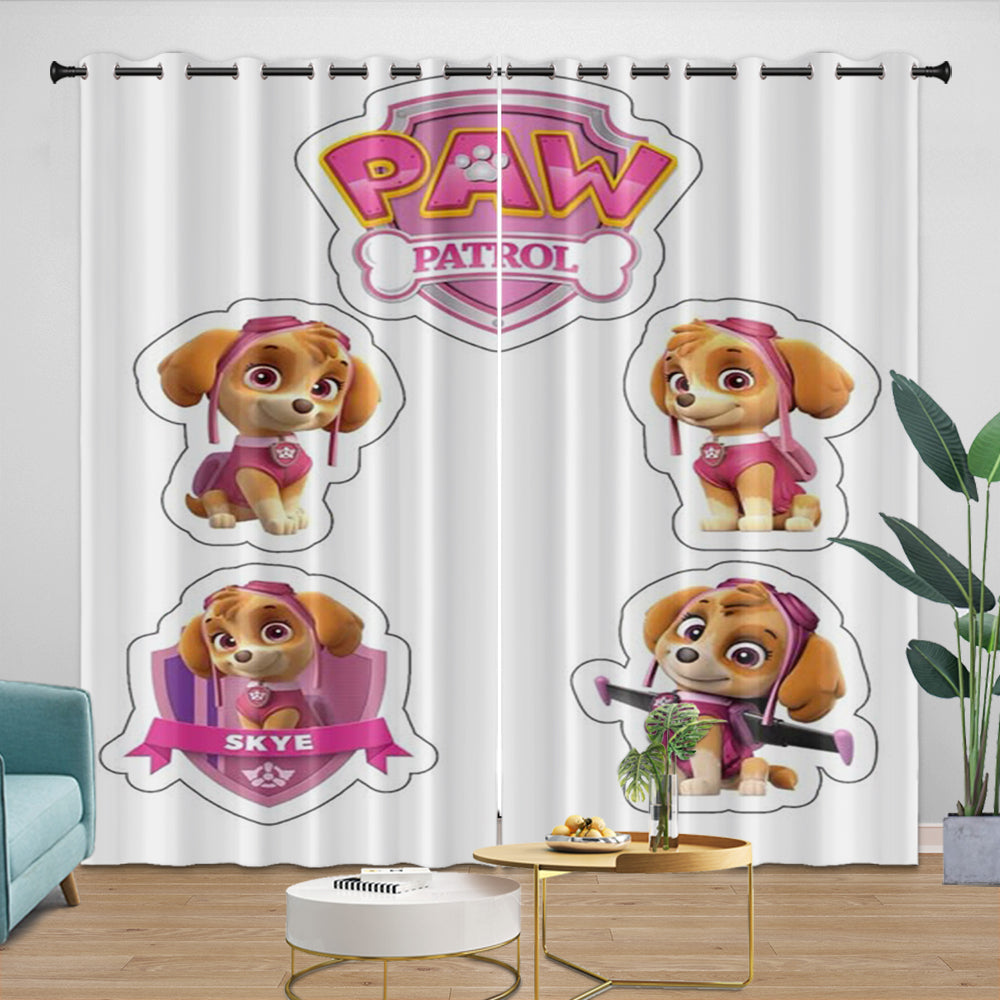 Paw Patrol Skye Curtains Blackout Kids Room Window Drapes (ONLINE ORDER ONLY)