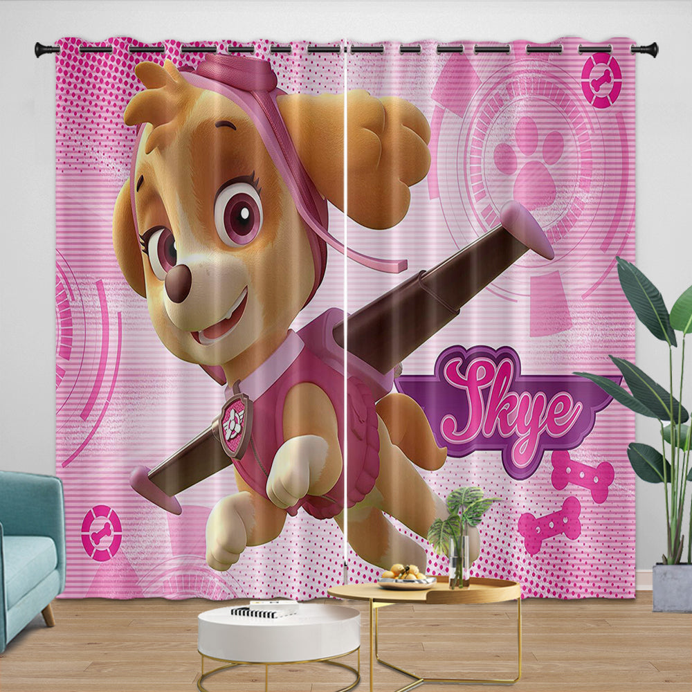 Paw Patrol Skye Curtains Blackout Kids Room Window Drapes (ONLINE ORDER ONLY)
