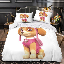 Paw Patrol Skye Duvet Cover Pattern Bedding Set Without Filler (ONLINE ORDER ONLY)