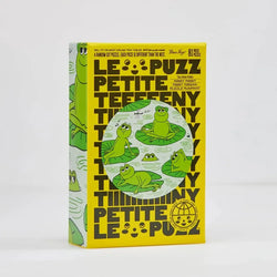 Peace Frogs 81 Piece Round Jigsaw Puzzle Le Puzz (ONLINE ORDER ONLY)