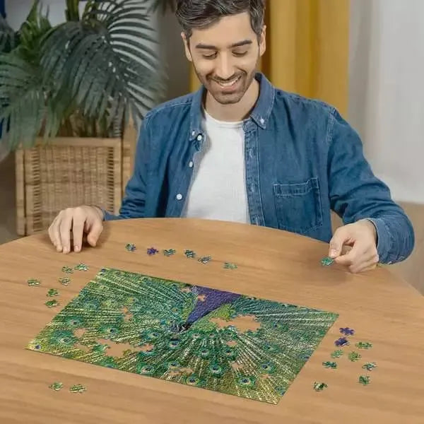Peacock 500 Piece Jigsaw Puzzle Ravensburger (ONLINE ORDER ONLY)
