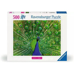 Peacock 500 Piece Jigsaw Puzzle Ravensburger (ONLINE ORDER ONLY)