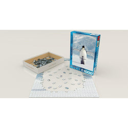 Penguin & Chick 1000 Piece Jigsaw Puzzle Eurographics (ONLINE ORDER ONLY)