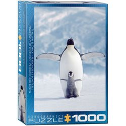 Penguin & Chick 1000 Piece Jigsaw Puzzle Eurographics (ONLINE ORDER ONLY)