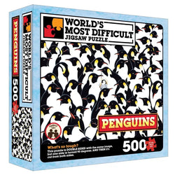 Penguins 500 Piece Double-Sided Jigsaw Puzzle TDC (ONLINE ORDER ONLY)