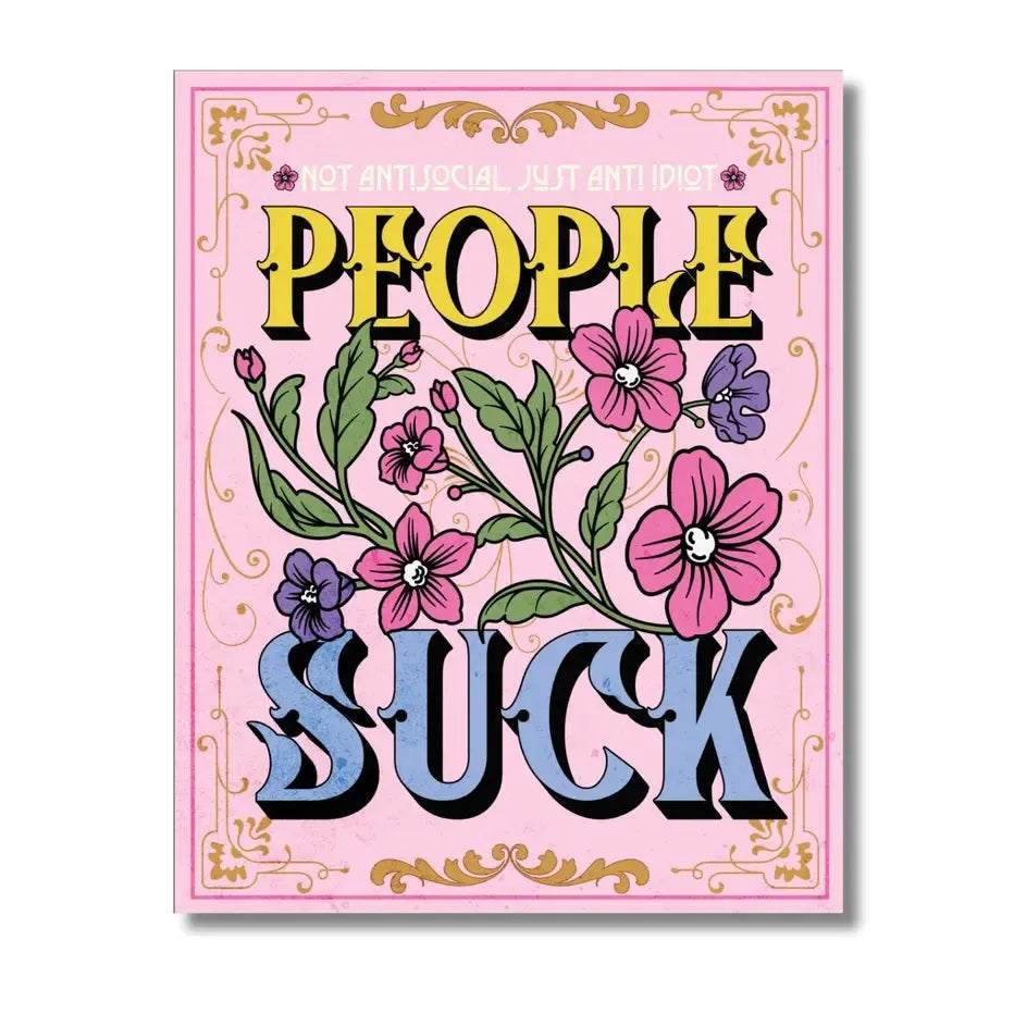 People Suck 500 Piece Jigsaw Puzzle Fun Club (ONLINE ORDER ONLY)