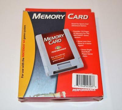 Performance Memory Card (Nintendo 64) (Online Only)