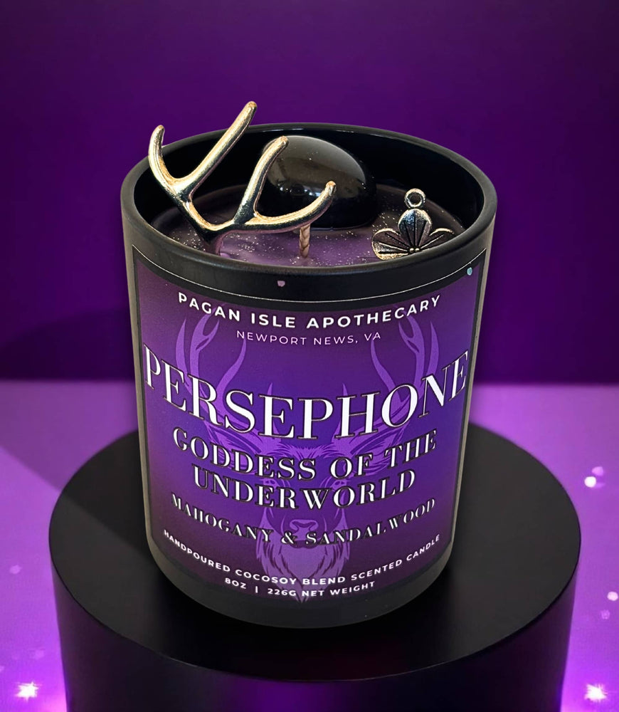 Persephone Crystal Candle (ONLINE ORDER ONLY)