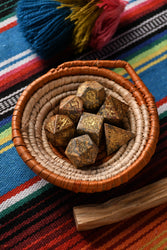 Pre-Order || Peruvian Leopard Jasper Stone Dice Set