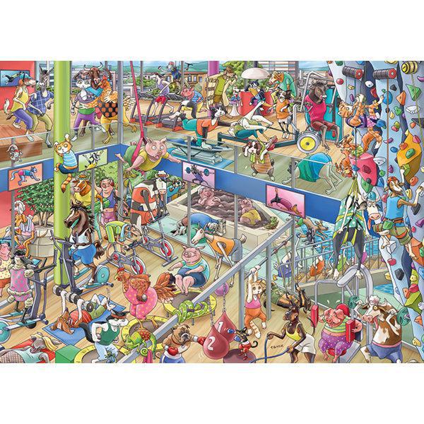 Pet Gym 1000 Piece Jigsaw Puzzle Heye (ONLINE ORDER ONLY)