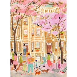 Petals & Pavement 500 Piece Jigsaw Puzzle PuzzleFolk (ONLINE ORDER ONLY)
