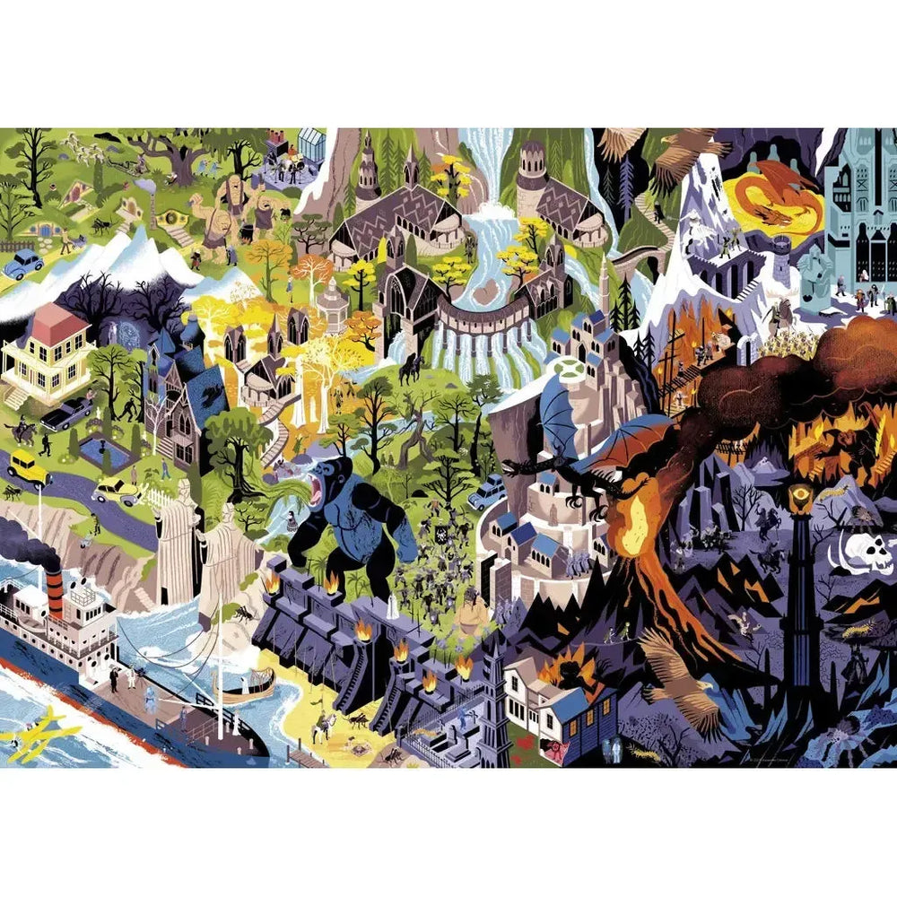 Peter Jackson Films Movie Masters 1000 Piece Jigsaw Puzzle Heye (ONLINE ORDER ONLY)
