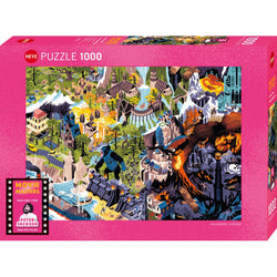 Peter Jackson Films Movie Masters 1000 Piece Jigsaw Puzzle Heye (ONLINE ORDER ONLY)