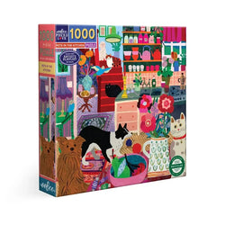 Pets in the Kitchen 1000 Piece Jigsaw Puzzle eeBoo (ONLINE ORDER ONLY)