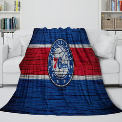 Philadelphia 76ers Blanket Flannel Fleece Throw Room Decoration (Online Order Only)