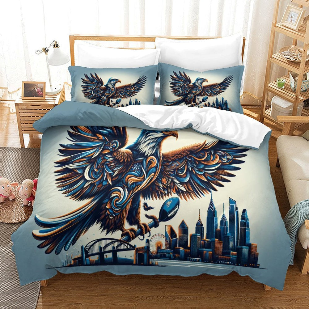 Philadelphia Eagles Bedding Set Duvet Cover Without Filler