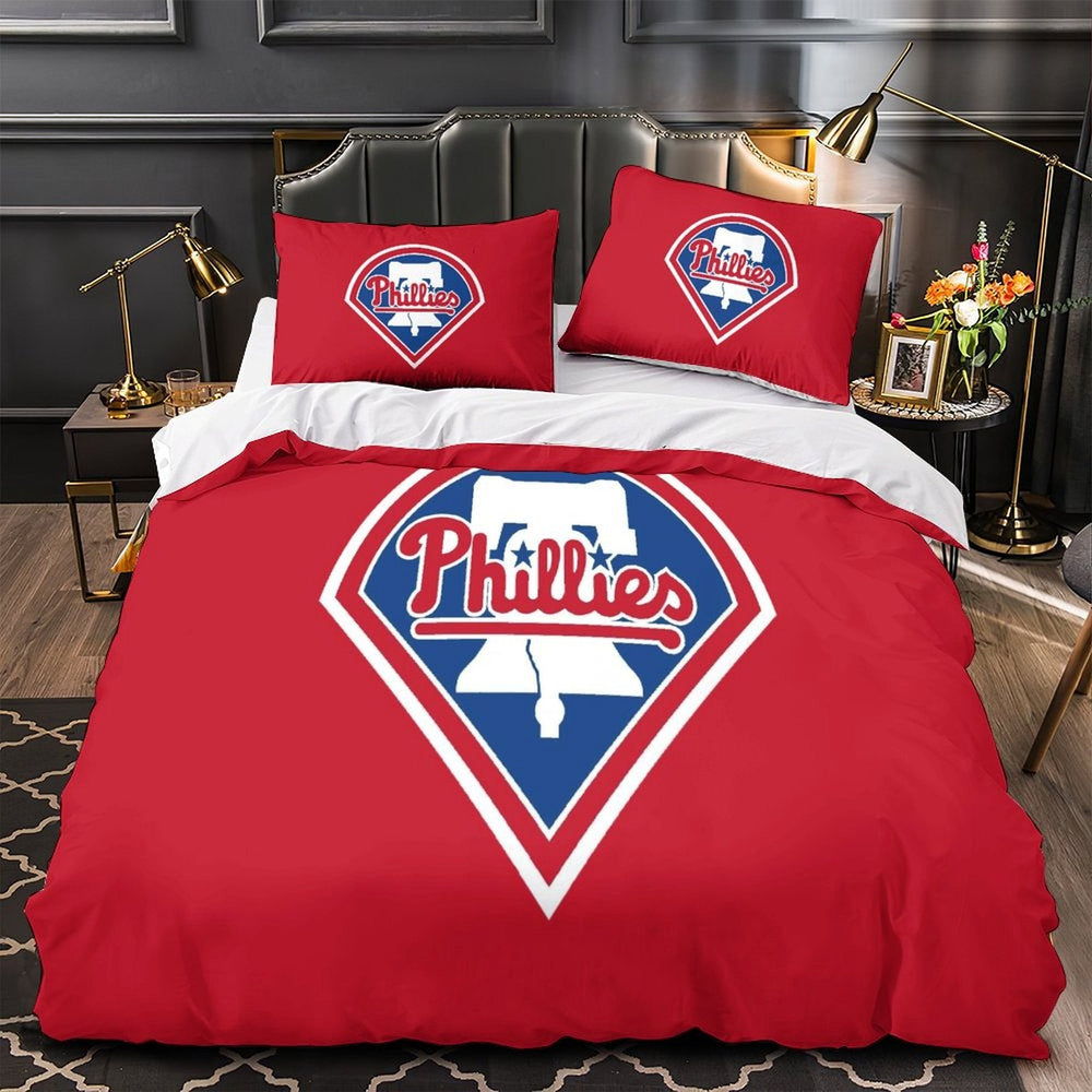 Philadelphia Phillies Bedding Set Quilt Cover Without Filler (Online Order Only)