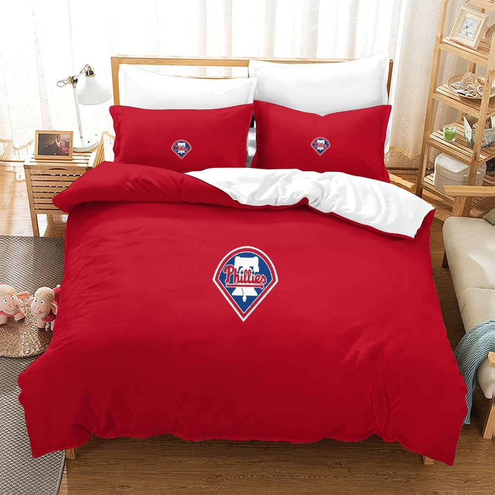 Philadelphia Phillies Bedding Set Quilt Cover Without Filler (Online Order Only)