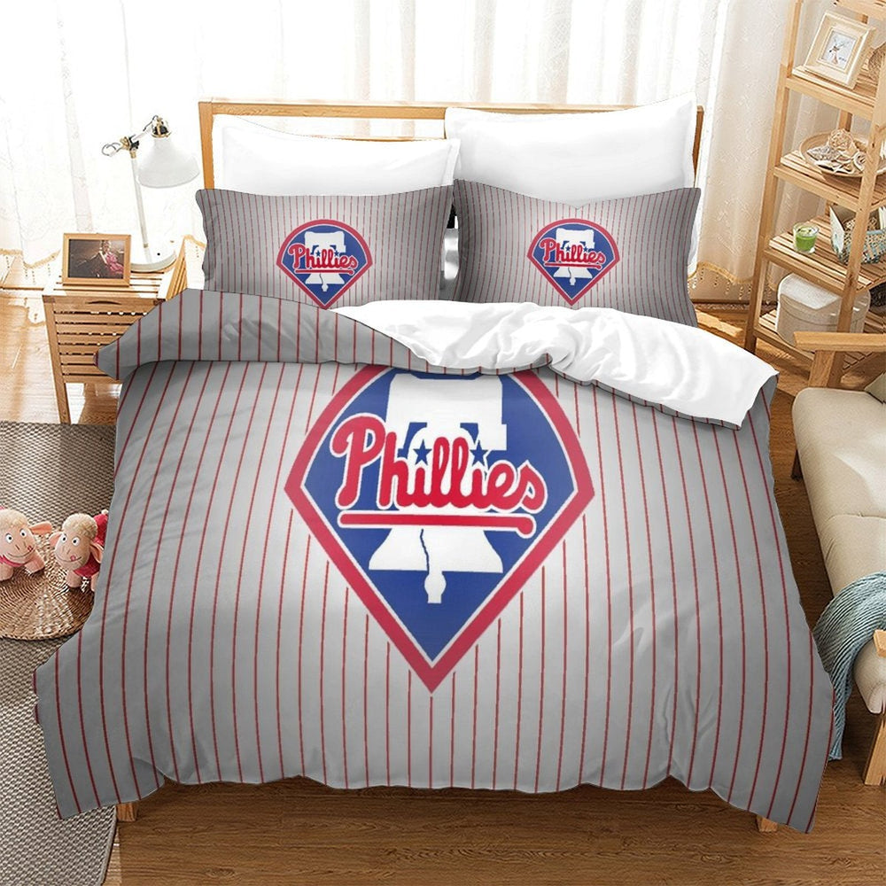 Philadelphia Phillies Bedding Set Quilt Cover Without Filler (Online Order Only)