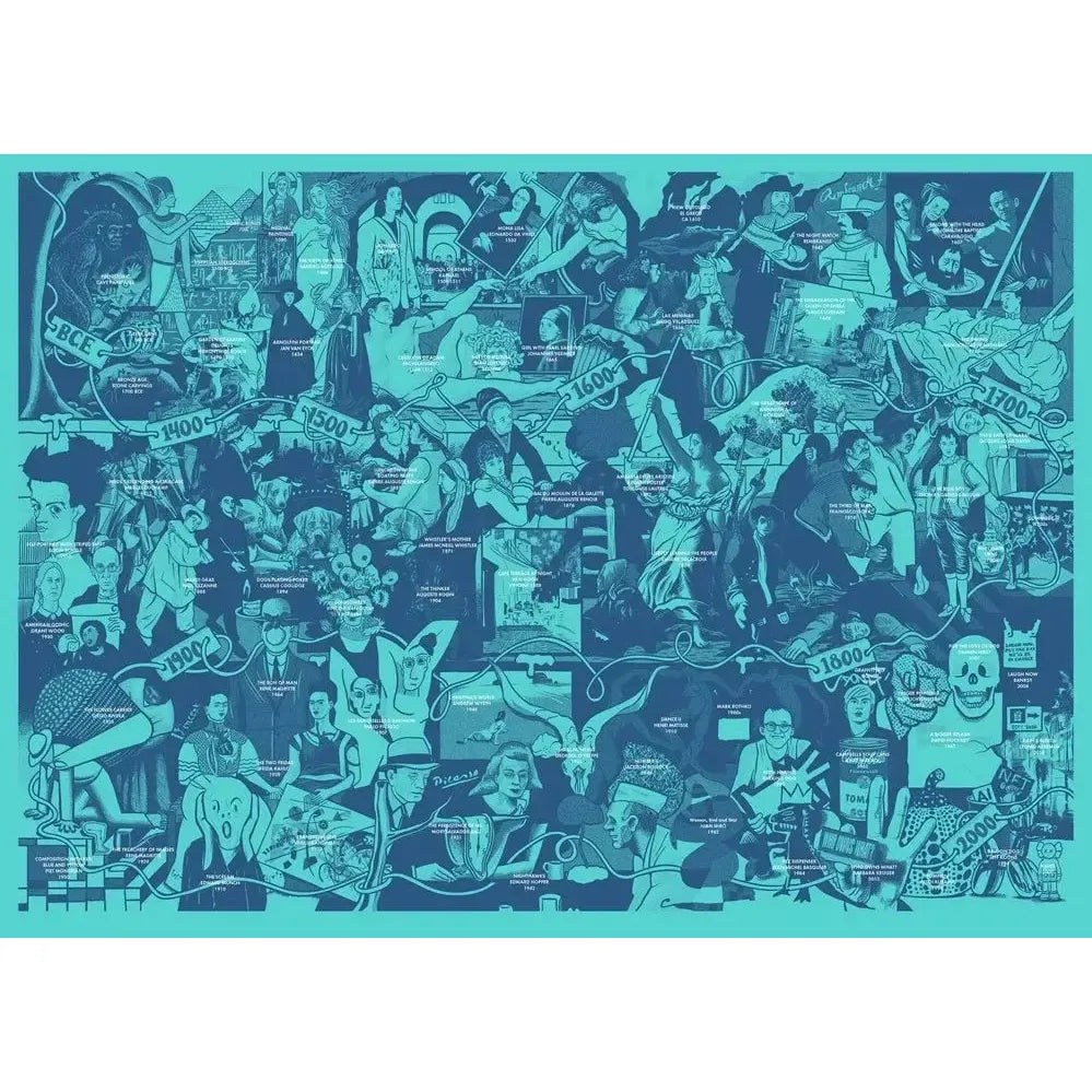Pieces of Art 1000 Piece Jigsaw Puzzle Dokument (ONLINE ORDER ONLY)
