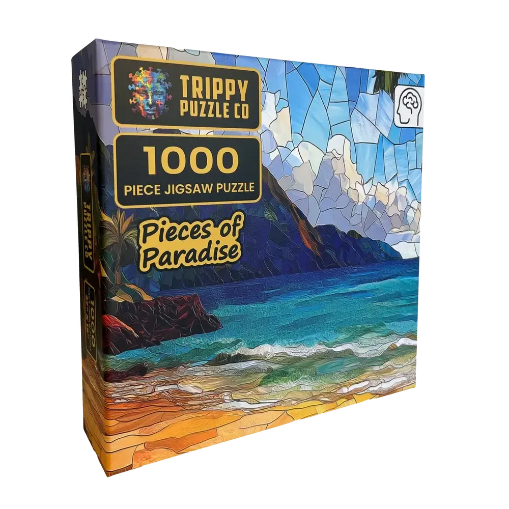 Pieces of Paradise 1000 Piece Jigsaw Puzzle Trippy (ONLINE ORDER ONLY)