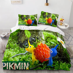 Pikmin Pattern Bedding Set Cosplay Quilt Covers (Online Order Only)