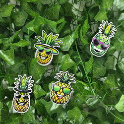 Pineapple Stickers (ONLINE ORDER ONLY)