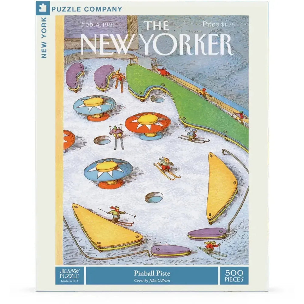 Pinball Piste 500 Piece Jigsaw Puzzle NYPC (ONLINE ORDER ONLY)