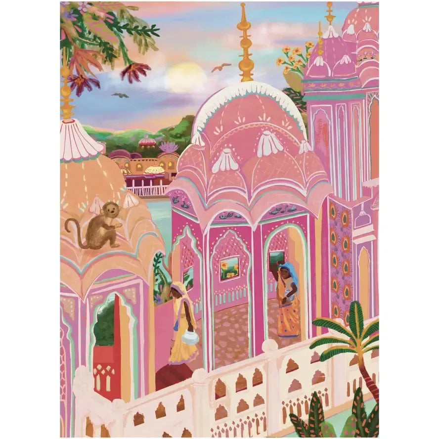 Pink City 1000 Piece Jigsaw Puzzle Puzzledly (ONLINE ORDER ONLY)