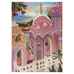 Pink City 1000 Piece Jigsaw Puzzle Puzzledly (ONLINE ORDER ONLY)
